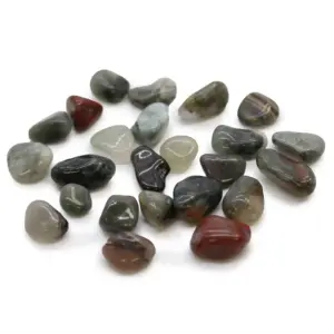 Small African Tumble Stones – Bloodstone – Sephtonite | www.artisangoods.co.uk