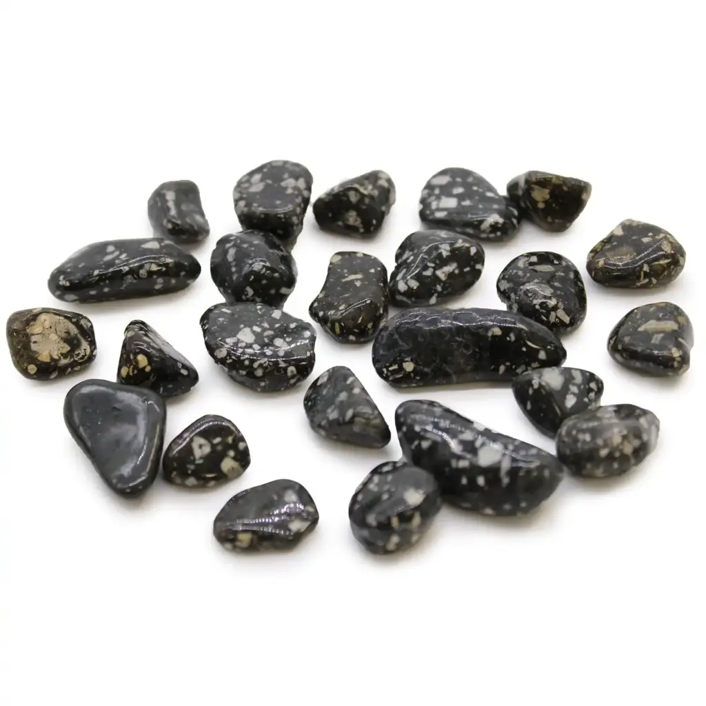 Small African Tumble Stones – Guinea Fowl | www.artisangoods.co.uk