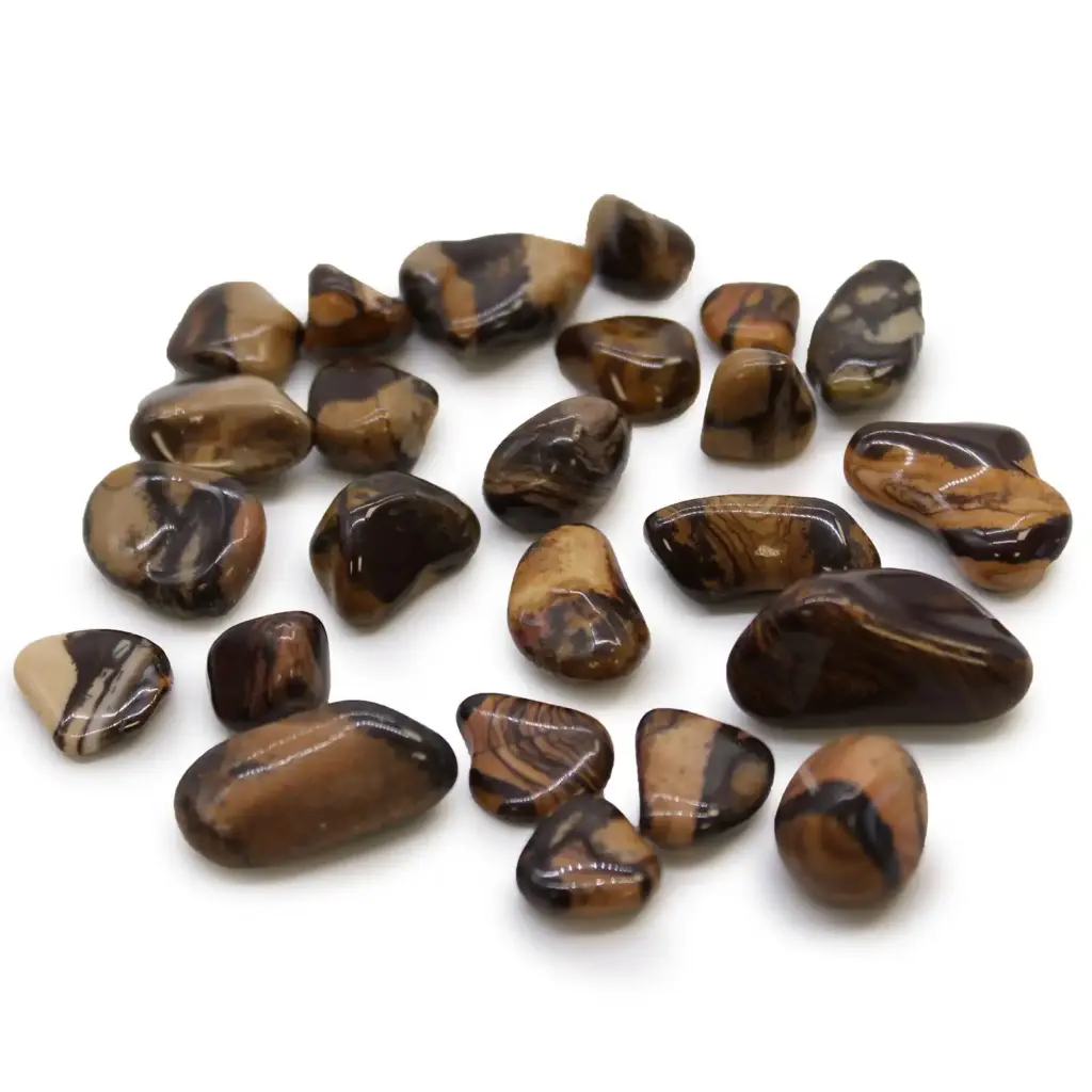 Small African Tumble Stones – Picture Nguni | www.artisangoods.co.uk