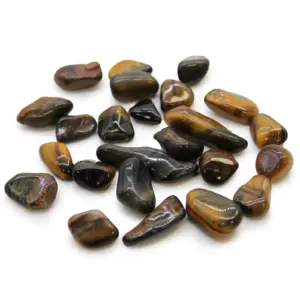 Small African Tumble Stones – Tigers Eye – Varigated | www.artisangoods.co.uk