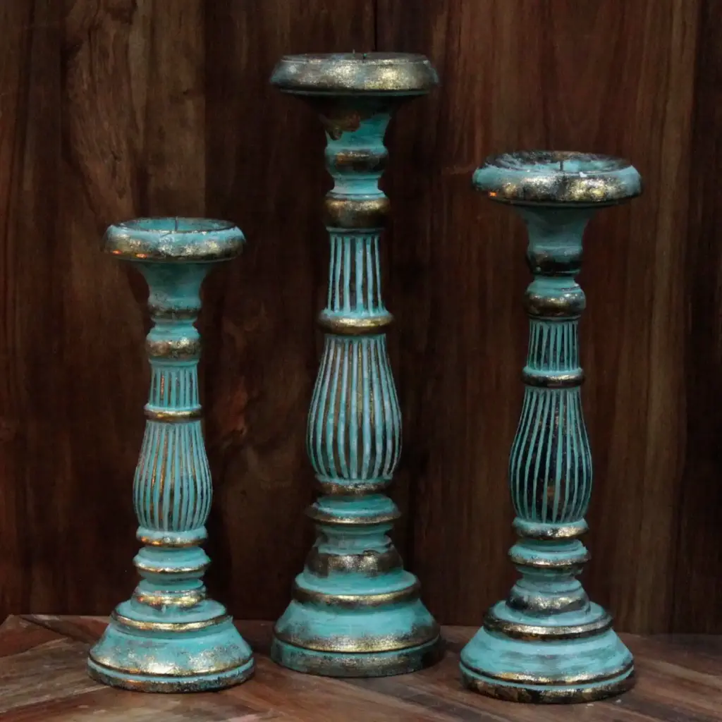 Small Candle Stand – Turquois Gold | www.artisangoods.co.uk 3 Small Candle Stand – Turquois Gold | www.artisangoods.co.uk 3