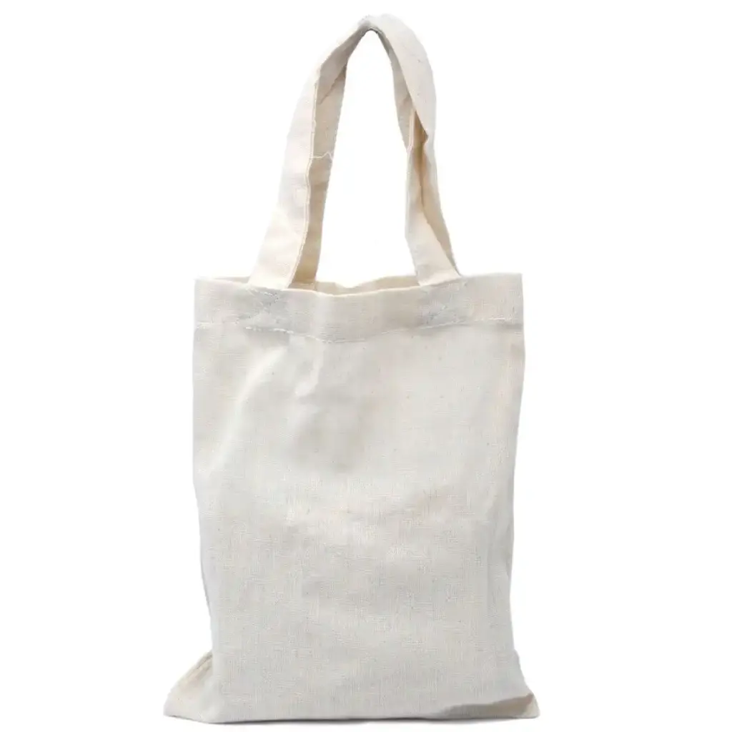 Small Natural 4oz Cotton Bag 25x20cm | www.artisangoods.co.uk