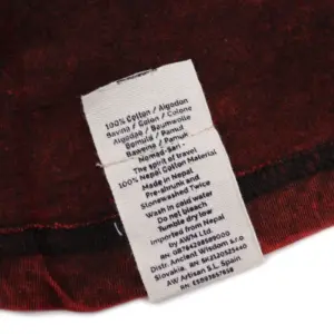 Small Stone Washed T-Shirt – Mandala – Maroon | www.artisangoods.co.uk 3