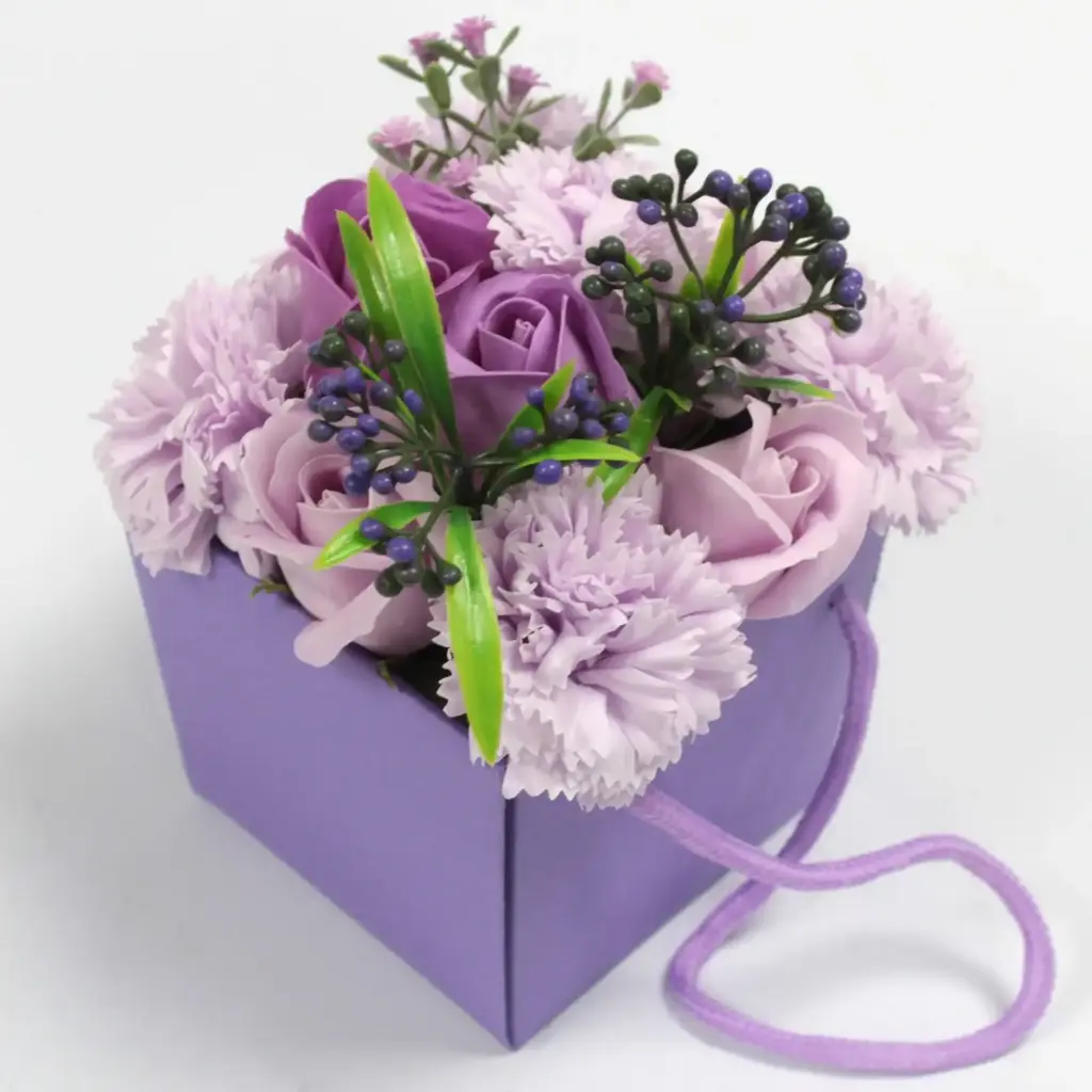 Soap Flower Bouquet – Lavender Rose & Carnation | www.artisangoods.co.uk 4 Soap Flower Bouquet – Lavender Rose & Carnation | www.artisangoods.co.uk 4