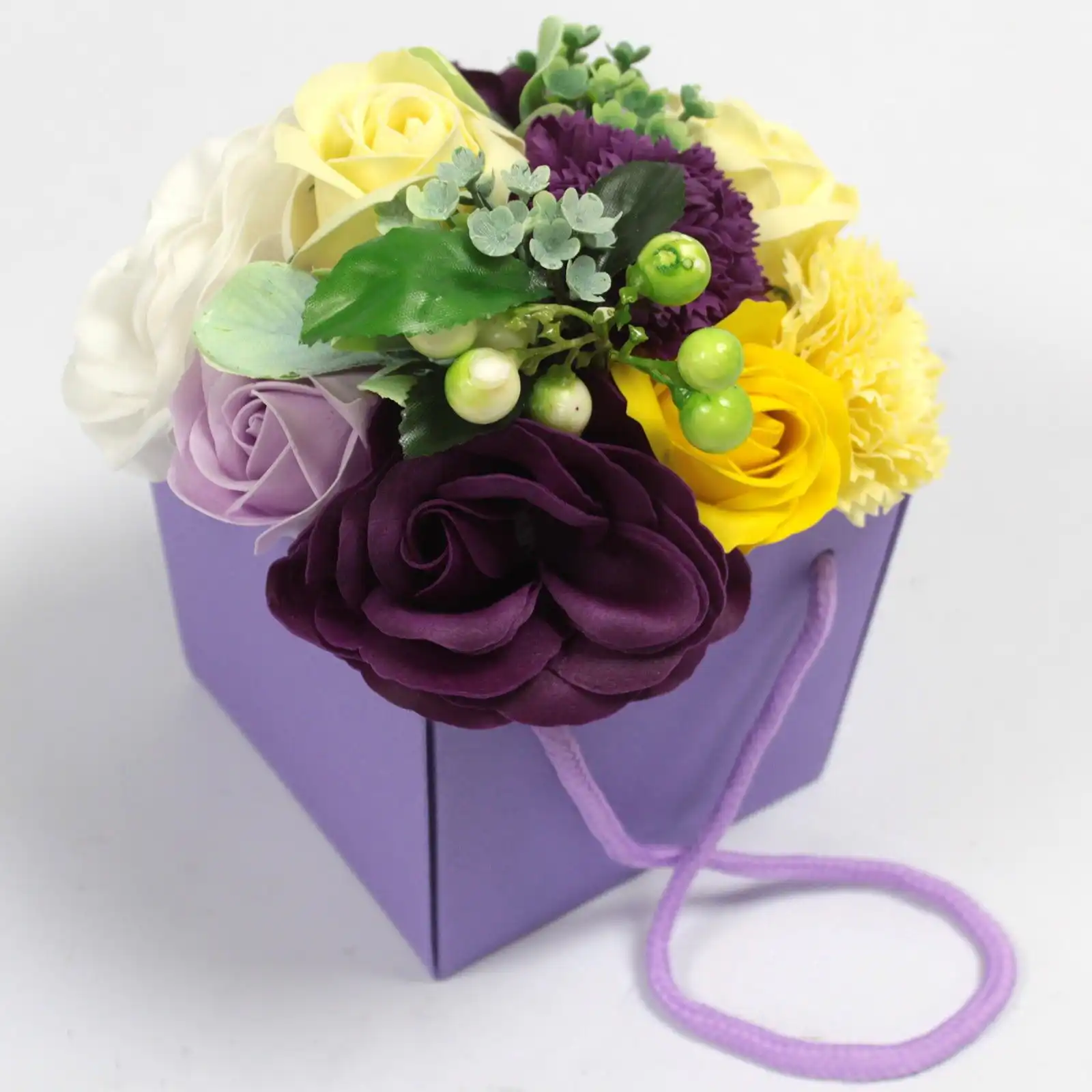 Soap Flower Bouquet – Purple Flower Garden | www.artisangoods.co.uk 7 Soap Flower Bouquet – Purple Flower Garden | www.artisangoods.co.uk 6