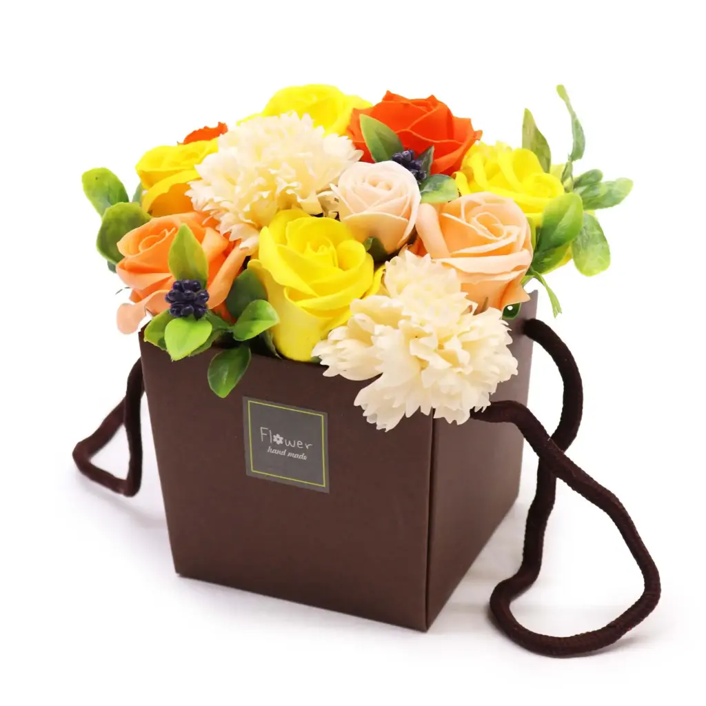Soap Flower Bouquet – Spring Flowers | www.artisangoods.co.uk
