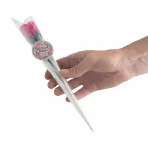 Soap Flower – Small Pink Rose | www.artisangoods.co.uk 4