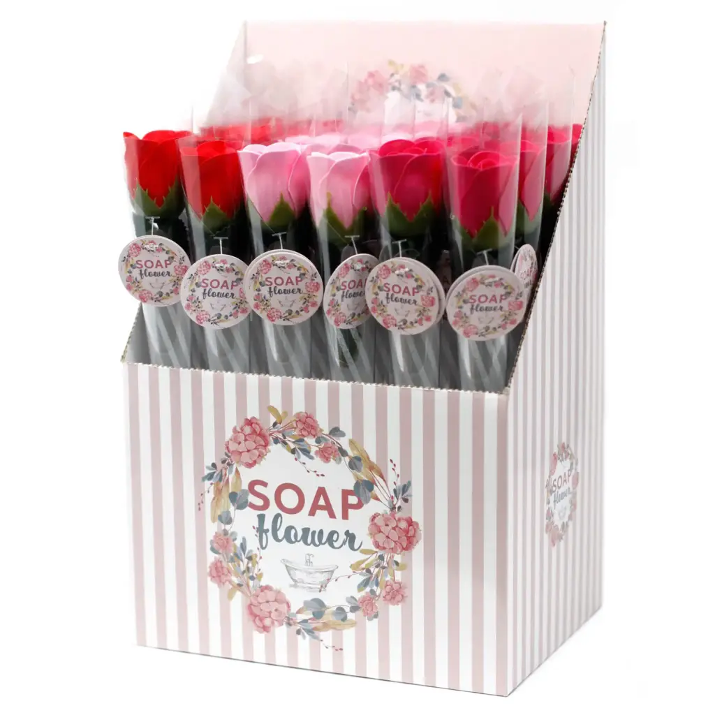 Soap Flower – Small Rose | www.artisangoods.co.uk