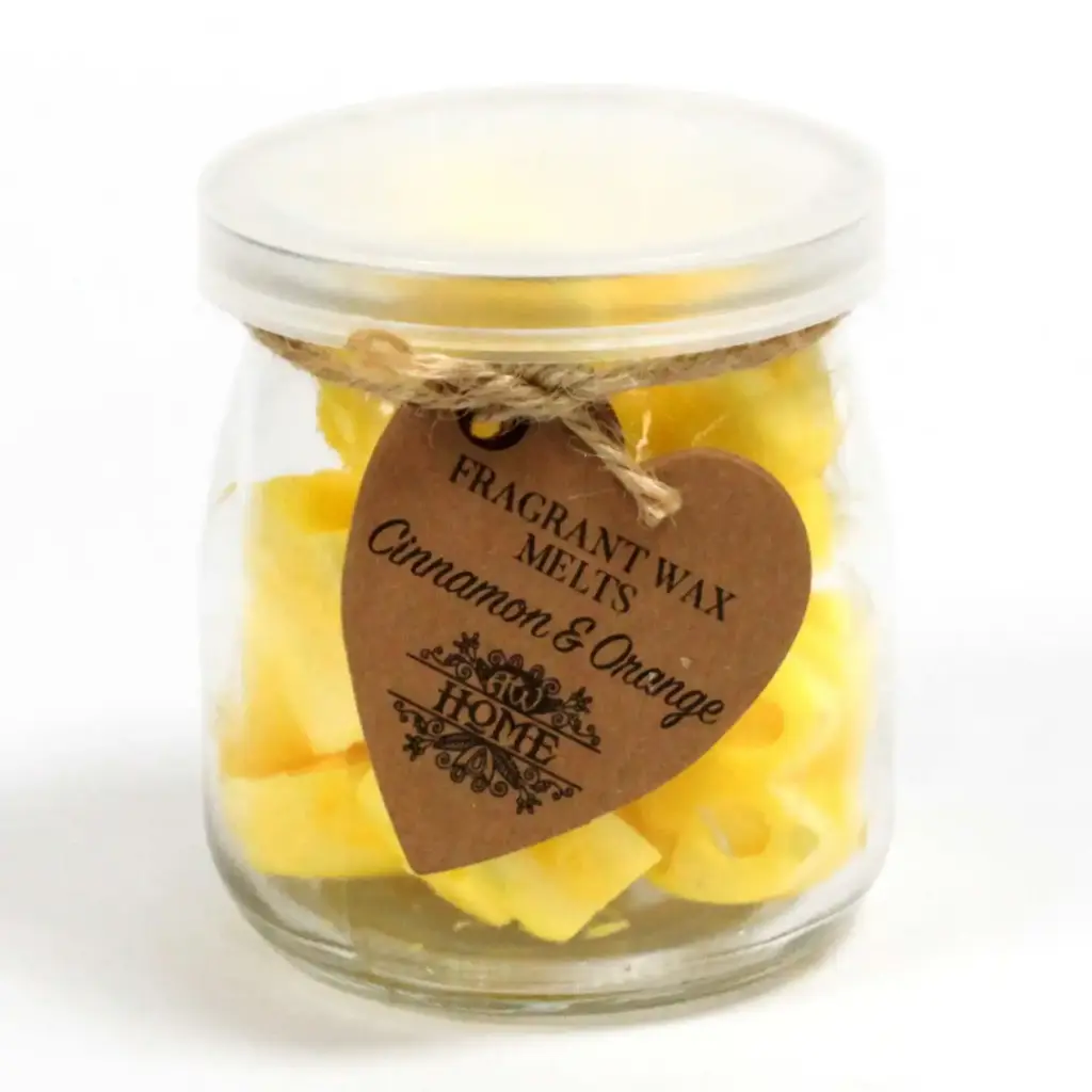 Soywax Melts Jar – Cinnamon & Orange | www.artisangoods.co.uk