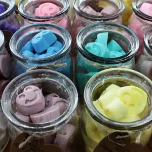 Soywax Melts Jar – Peachy Cool | www.artisangoods.co.uk 4