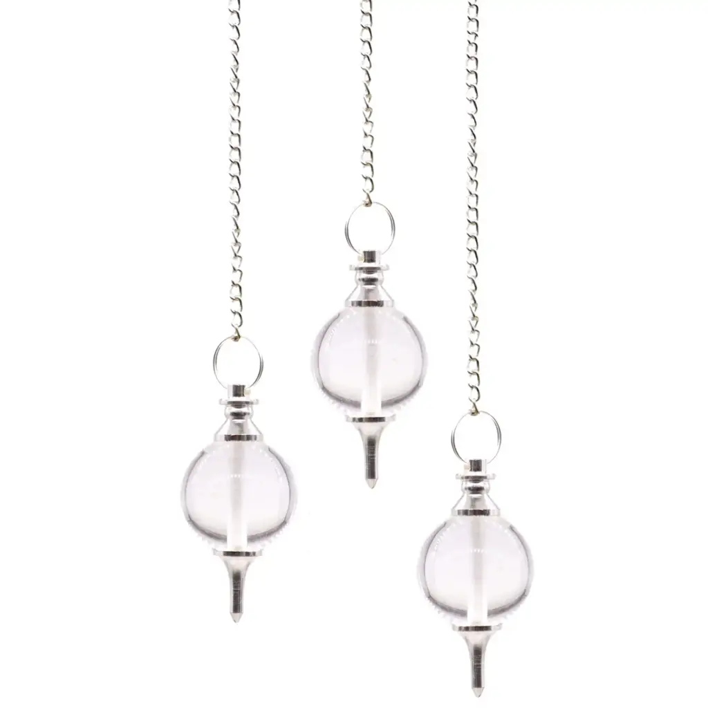 Sphere Pendulums – Rock Quartz | www.artisangoods.co.uk