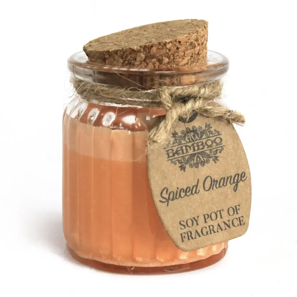 Spiced Orange Soy Pot of Fragrance Candles | www.artisangoods.co.uk