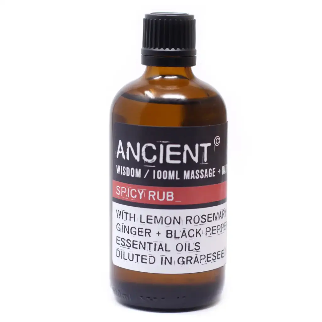 Spicy Rub Massage Oil – 100ml | www.artisangoods.co.uk 2