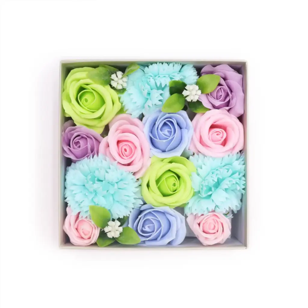 Square Box – Baby Blessings – Blues | www.artisangoods.co.uk