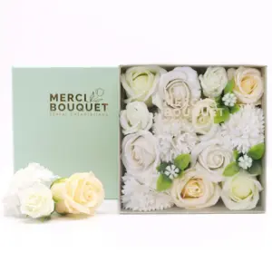 Square Box – Wedding Blessings – White & Ivory | www.artisangoods.co.uk 2