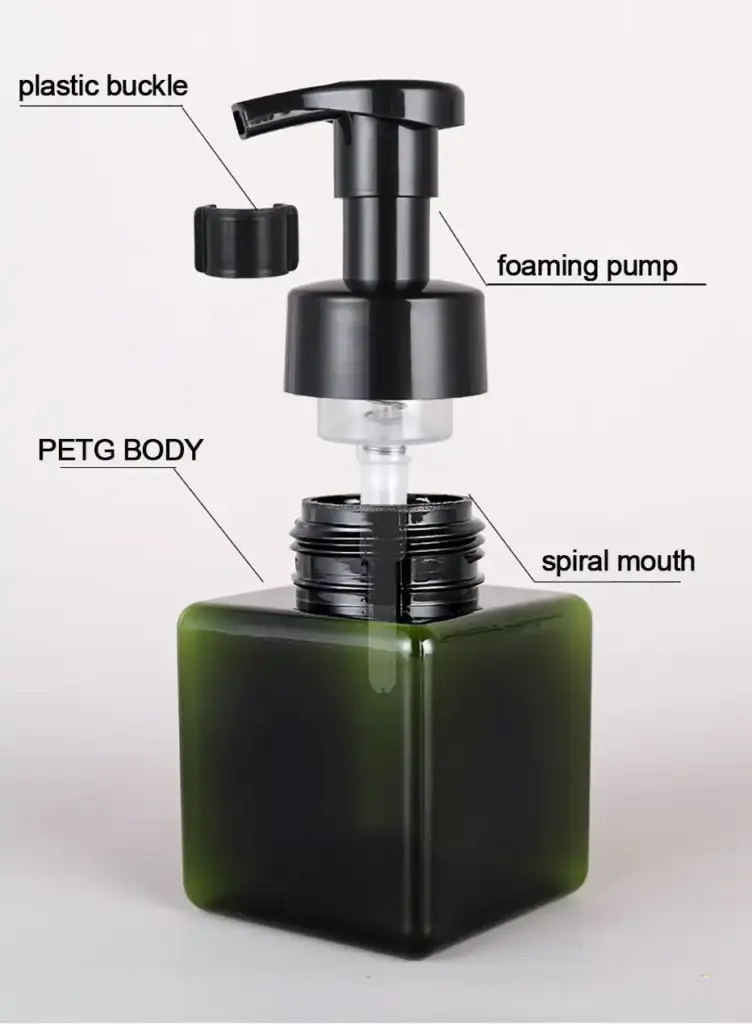 Squat Reusable Foam Dispenser Bottle – 250ml | www.artisangoods.co.uk 4
