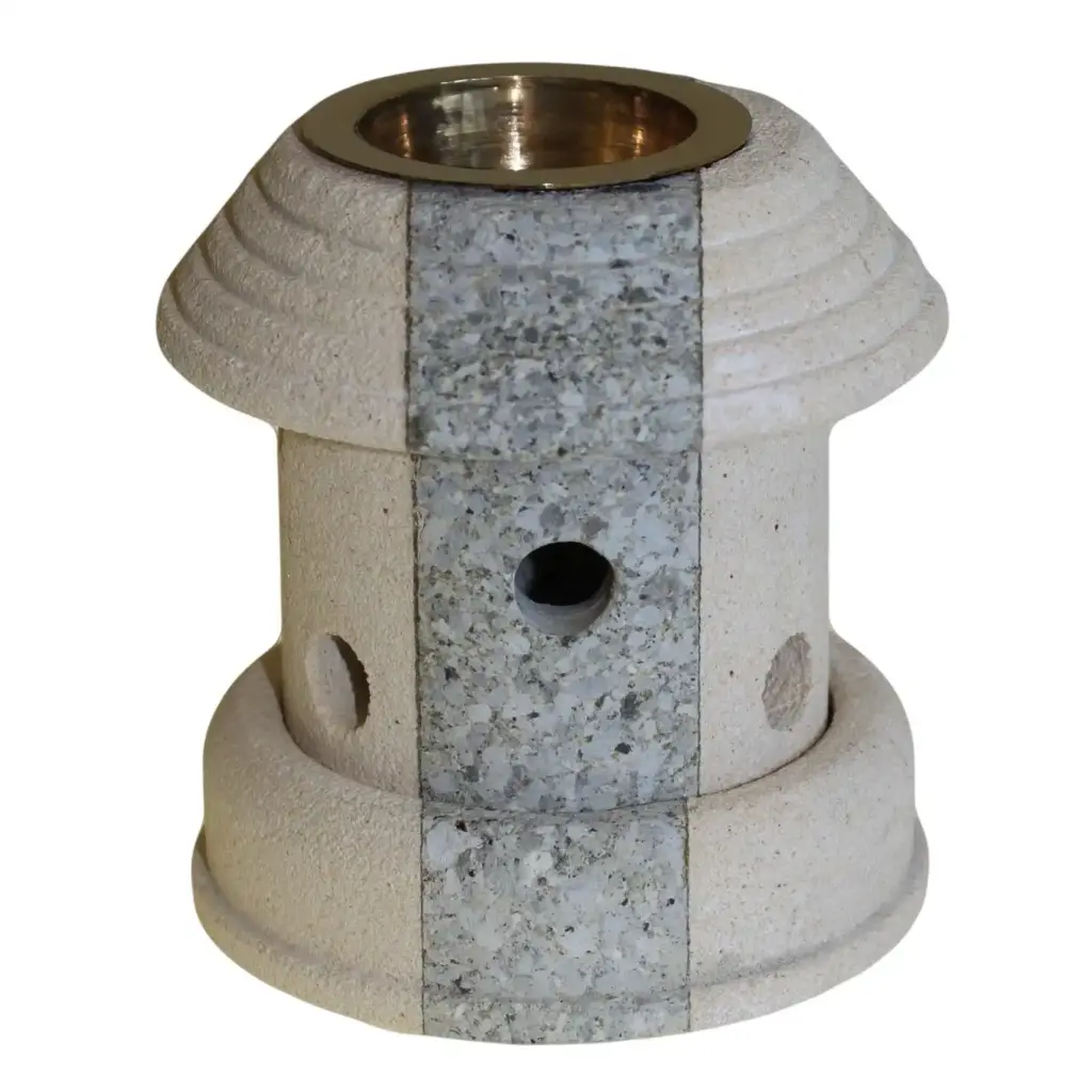 Stone Oil Burner – Combo Lantern | www.artisangoods.co.uk