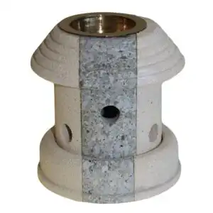 Stone Oil Burner – Combo Lantern | www.artisangoods.co.uk Stone Oil Burner – Combo Lantern | www.artisangoods.co.uk