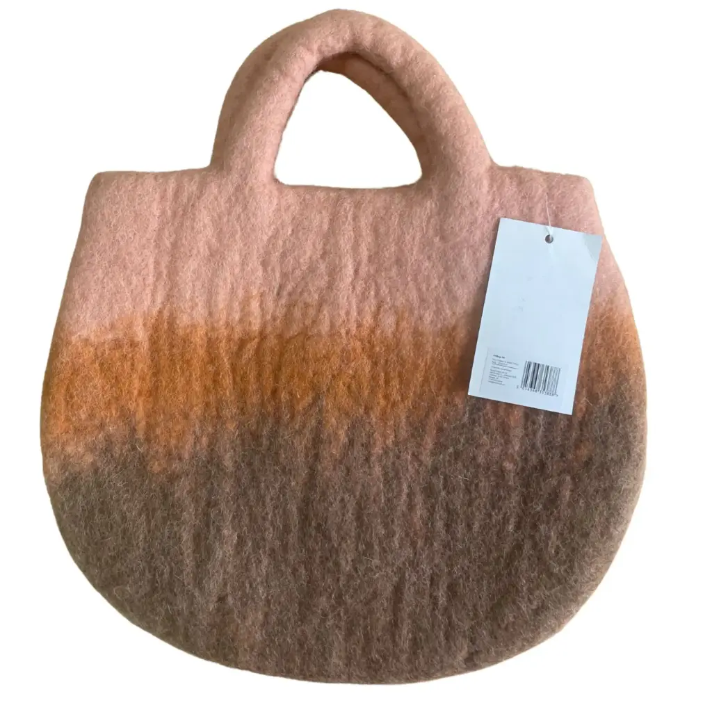 Sun Flower & Bees Felted Bag | www.artisangoods.co.uk