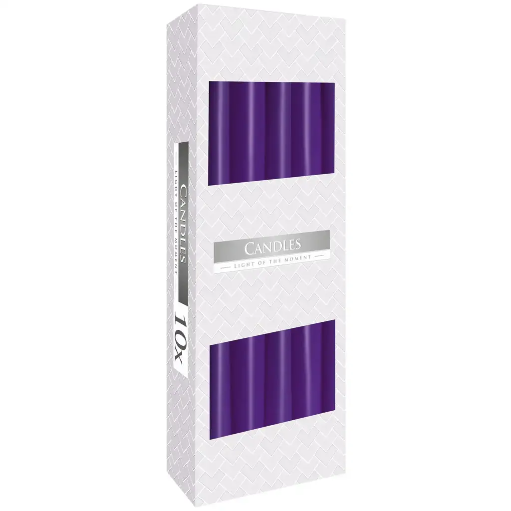 Taper Candle – Lavender | www.artisangoods.co.uk