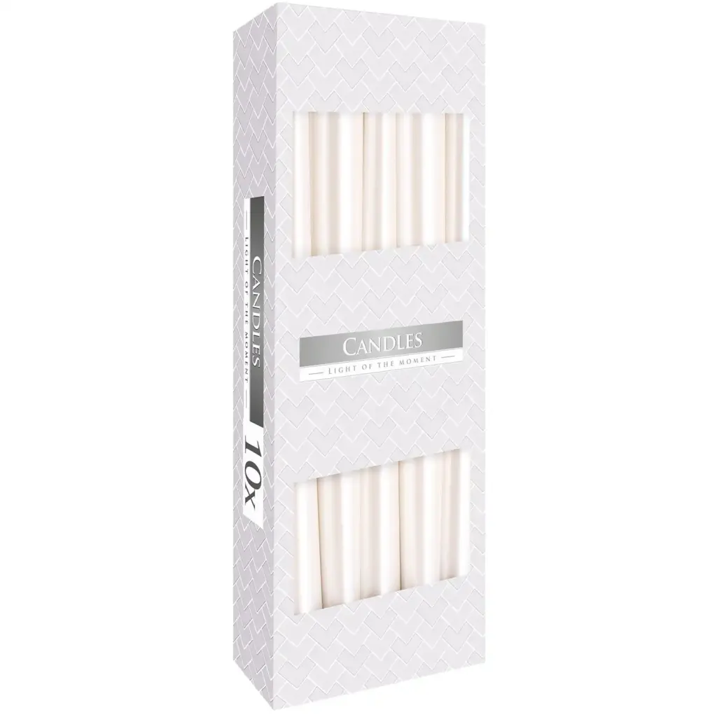Taper Candle – Pearl | www.artisangoods.co.uk
