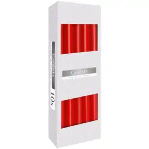 Taper Candle – Red | www.artisangoods.co.uk