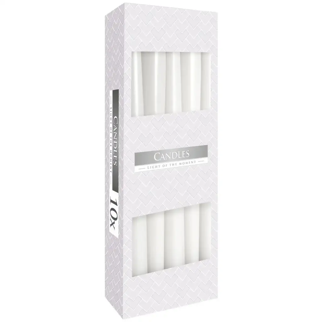 Taper Candle – White | www.artisangoods.co.uk