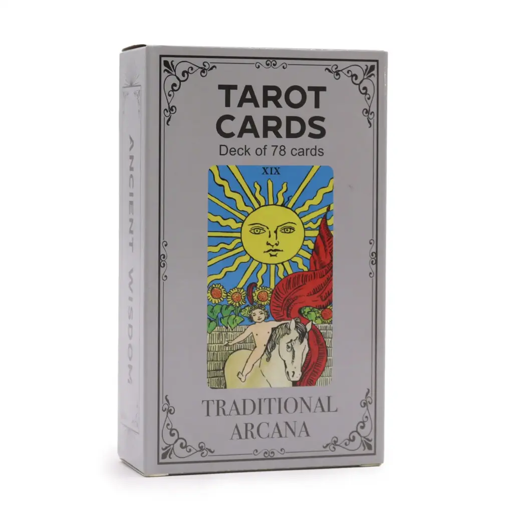 Tarot Cards with Guide Book – Traditional Arcana | www.artisangoods.co.uk