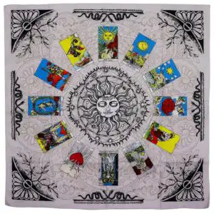 Tarot Reading Cloth – Tree of Life | www.artisangoods.co.uk 1