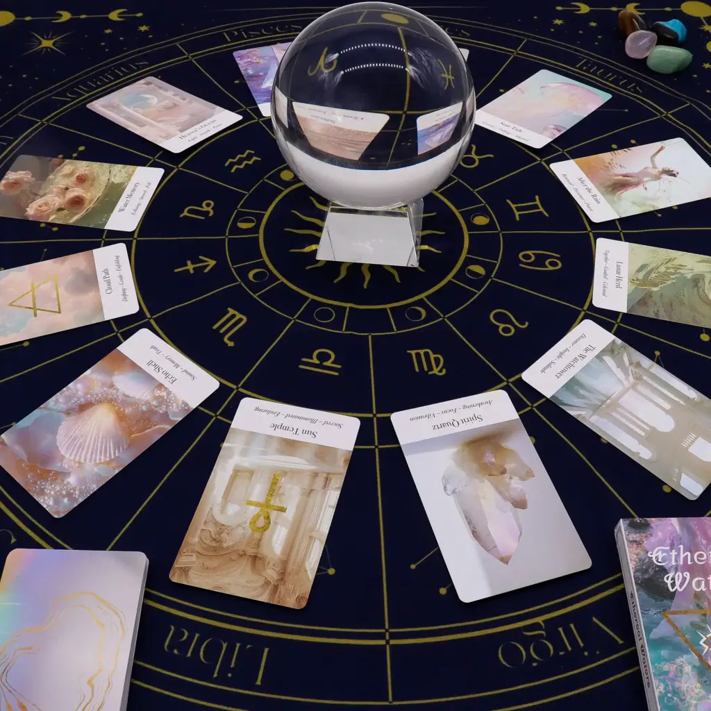 Tarot Reading Cloth – Zodiac | www.artisangoods.co.uk 5