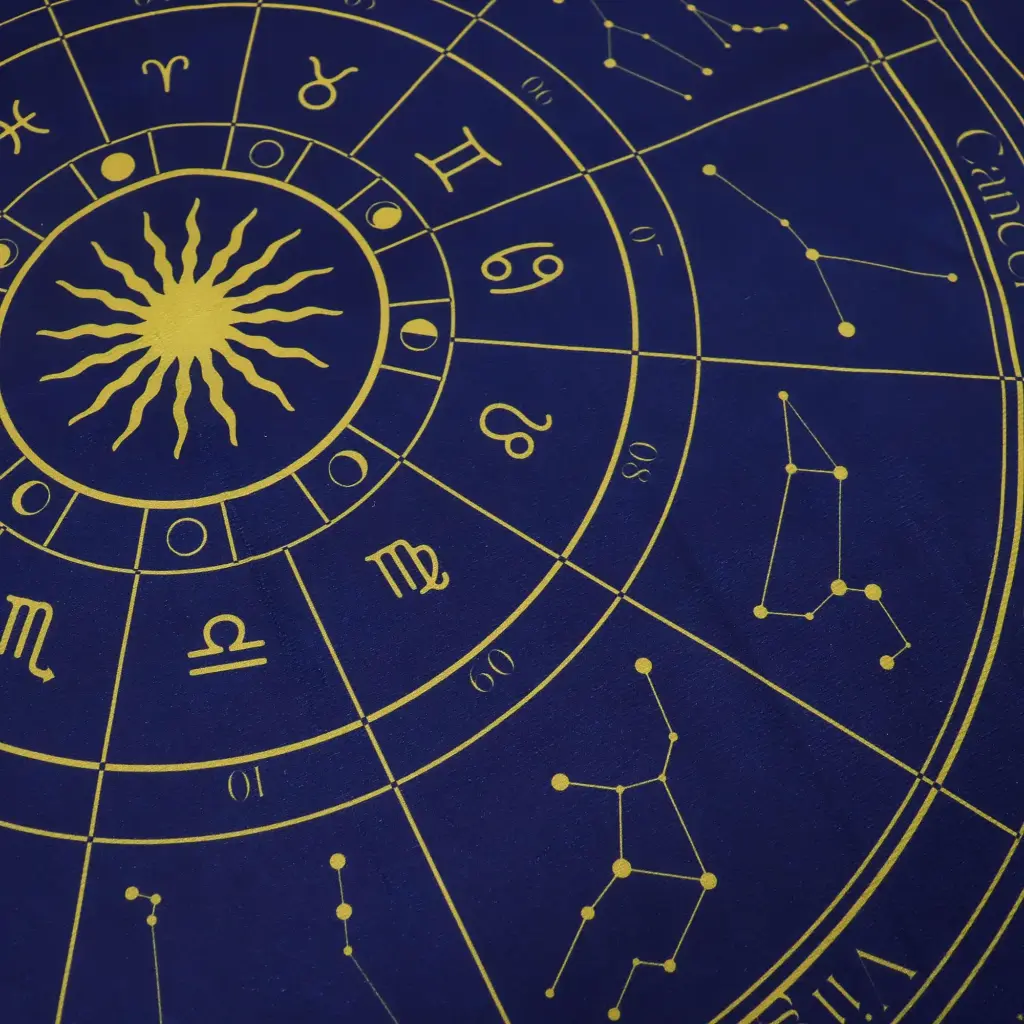 Tarot Reading Cloth – Zodiac | www.artisangoods.co.uk 2