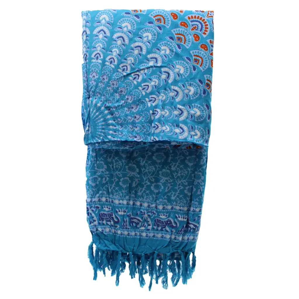 Teal Orange Mandala Sarongs | www.artisangoods.co.uk 4 Teal Orange Mandala Sarongs | www.artisangoods.co.uk 4