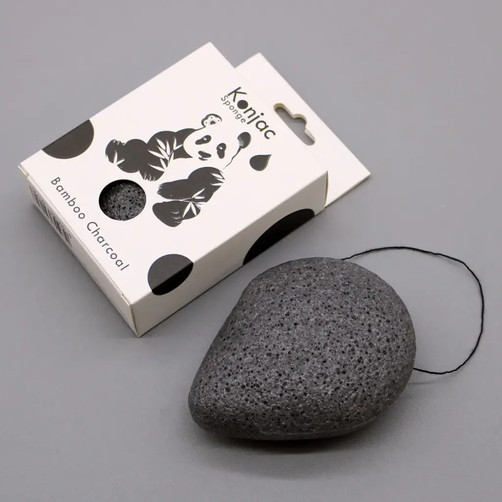 Teardrop Konjac Sponge – Bamboo Charcoal – Anti-bacterial | www.artisangoods.co.uk 2 Teardrop Konjac Sponge – Bamboo Charcoal – Anti-bacterial | www.artisangoods.co.uk 2