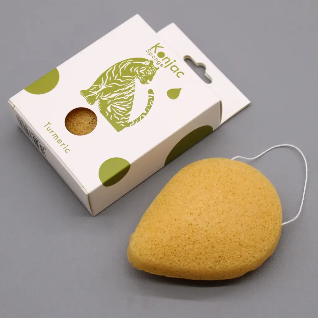 Teardrop Konjac Sponge – Turmeric – Anti-wrinkle | www.artisangoods.co.uk 2 Teardrop Konjac Sponge – Turmeric – Anti-wrinkle | www.artisangoods.co.uk 2
