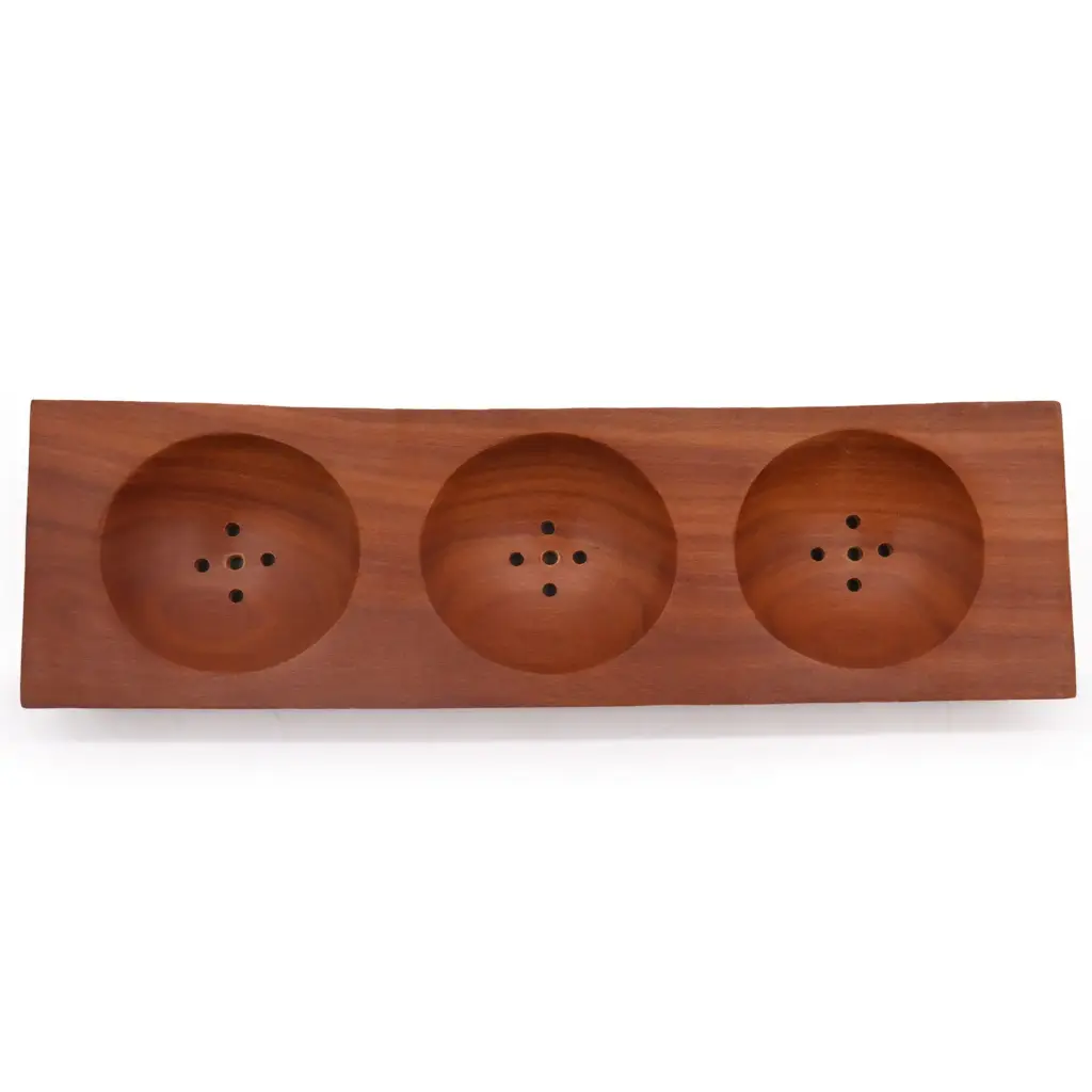 Three Bay Mahogany Soap Dish | www.artisangoods.co.uk 2 Three Bay Mahogany Soap Dish | www.artisangoods.co.uk 2