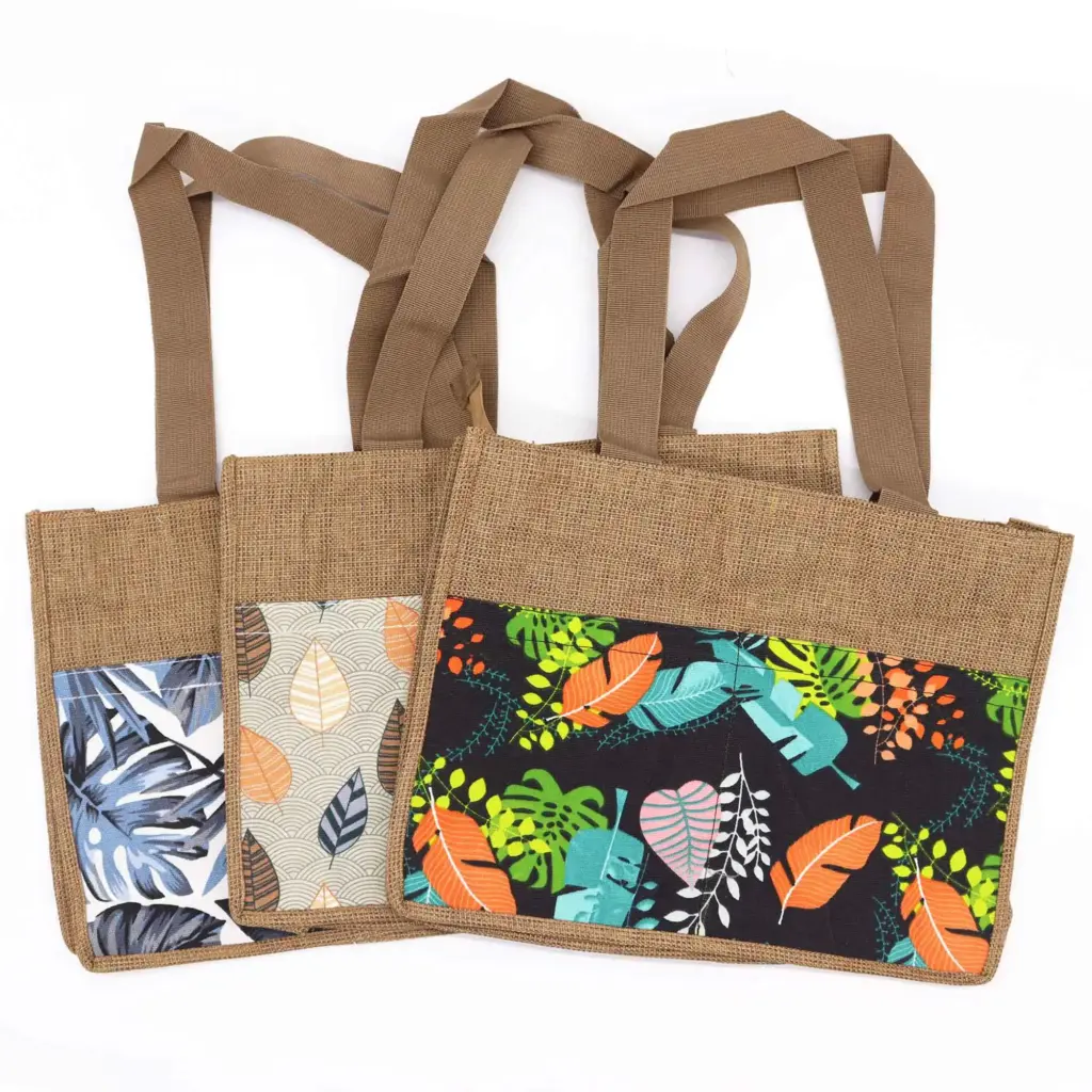 Tropical Market Shopping Bag – (assorted designs) – 40x30x9cm | www.artisangoods.co.uk 6