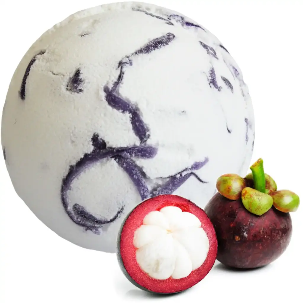 Tropical Paradise Coco Bath Bomb – Mangosteen | www.artisangoods.co.uk