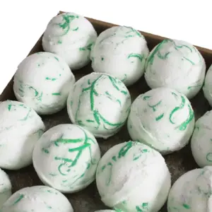 Tropical Paradise Coco Bath Bomb – Pomelo | www.artisangoods.co.uk 4