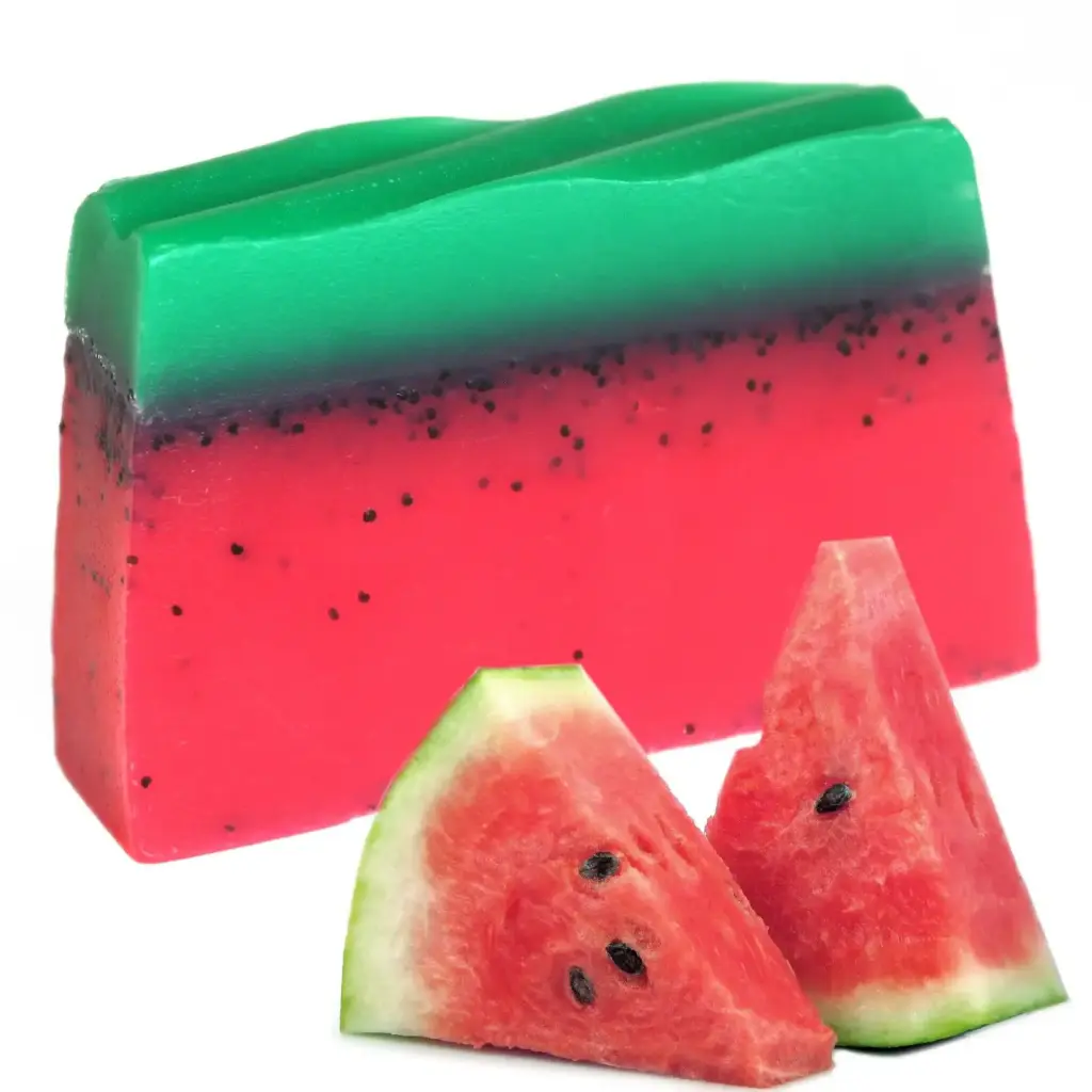 Tropical Paradise Soap Loaf – Watermelon | www.artisangoods.co.uk