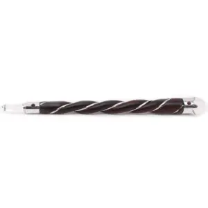 Twisted Wood and Rock Quartz Wand | www.artisangoods.co.uk 3