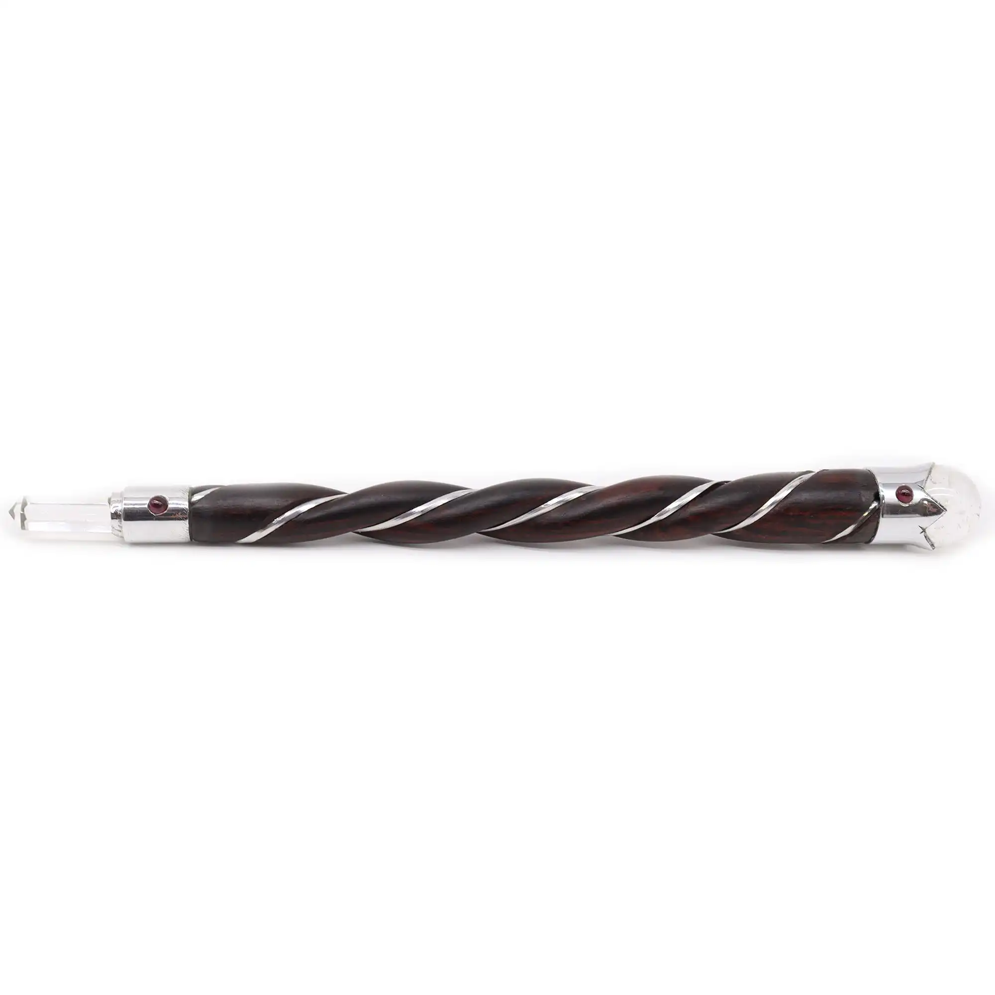 Twisted Wood and Rock Quartz Wand | www.artisangoods.co.uk 4 Twisted Wood and Rock Quartz Wand | www.artisangoods.co.uk 3