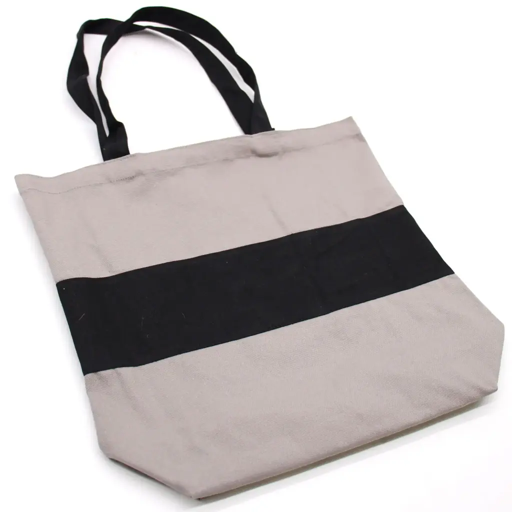 Two Tone Cotton Bag – 38x42x12cm – Grey & Black – 10oz | www.artisangoods.co.uk 3 Two Tone Cotton Bag – 38x42x12cm – Grey & Black – 10oz | www.artisangoods.co.uk 3
