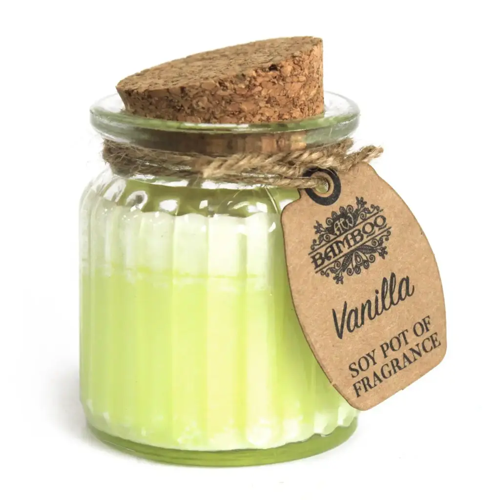 Vanilla Soy Pot of Fragrance Candles | www.artisangoods.co.uk