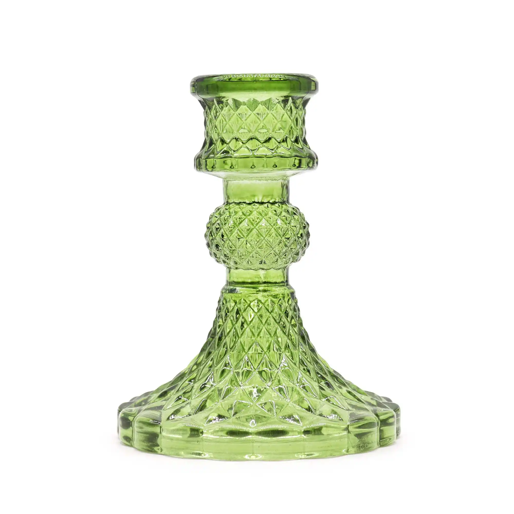 Vintage Dinner Candle Holder – Garden Jade | www.artisangoods.co.uk 2 Vintage Dinner Candle Holder – Garden Jade | www.artisangoods.co.uk 1