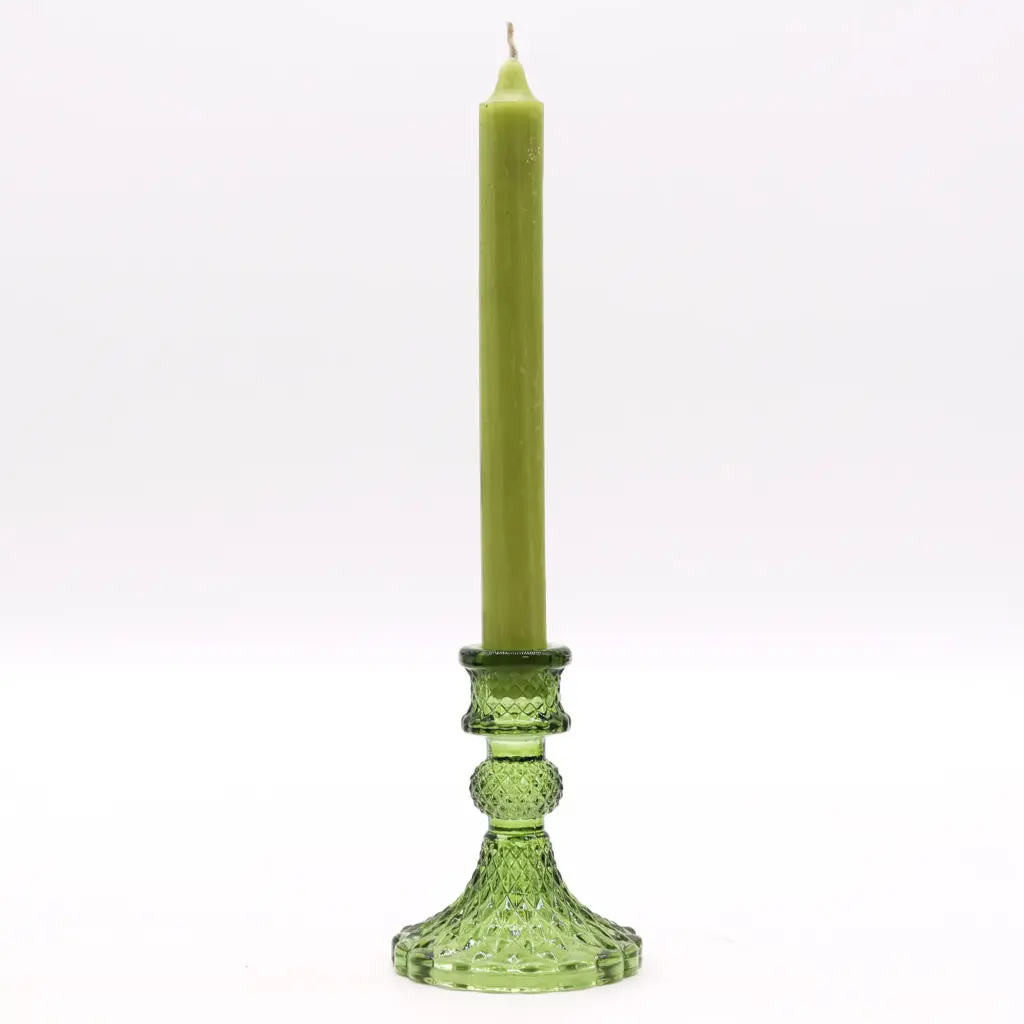 Vintage Dinner Candle Holder – Garden Jade | www.artisangoods.co.uk 2 Vintage Dinner Candle Holder – Garden Jade | www.artisangoods.co.uk 2