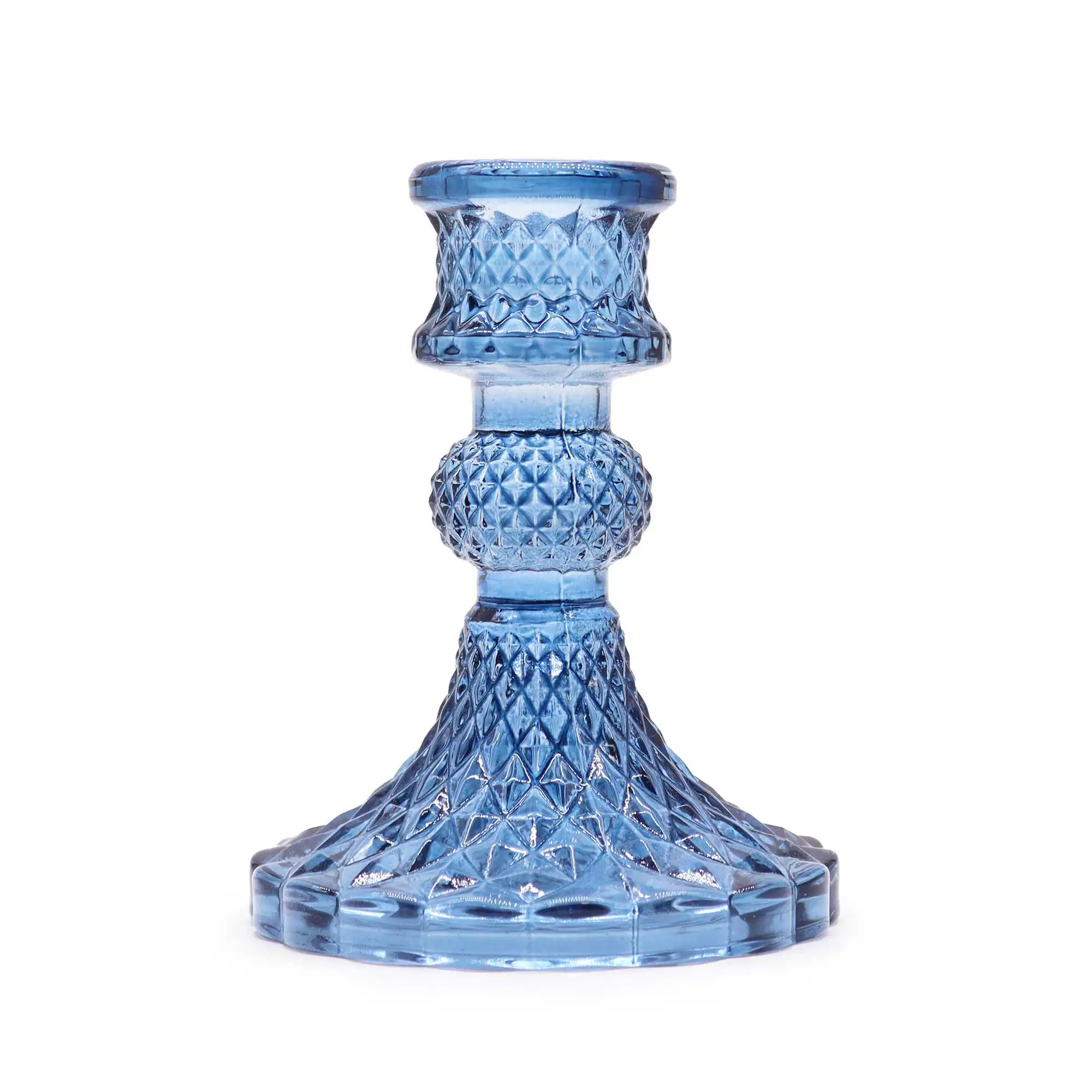 Vintage Dinner Candle Holder – Royal Blue | www.artisangoods.co.uk 2 Vintage Dinner Candle Holder – Royal Blue | www.artisangoods.co.uk 1