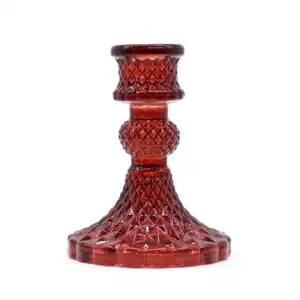 Vintage Dinner Candle Holder – Vampire Red | www.artisangoods.co.uk 1