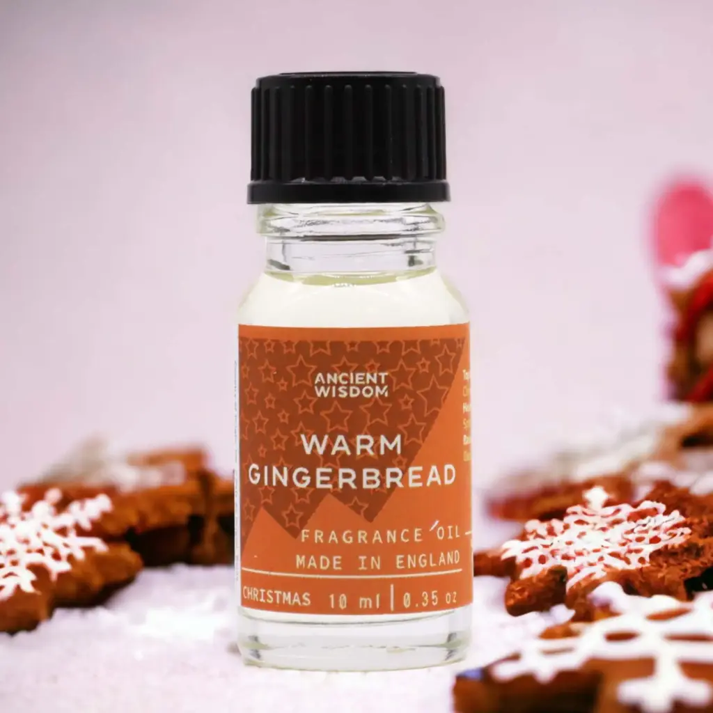 Warm Gingerbread Fragrance Oil 10ml | www.artisangoods.co.uk