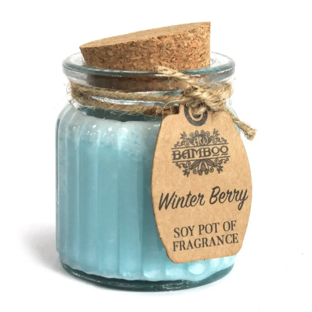Winter Berry Soy Pot of Fragrance Candles | www.artisangoods.co.uk