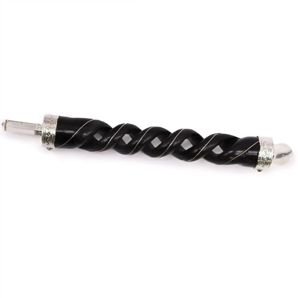 Wooden Healing Stick Spiral Carving | www.artisangoods.co.uk